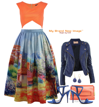 No. 2260 - How to style a midi skirt - My Brand New Image